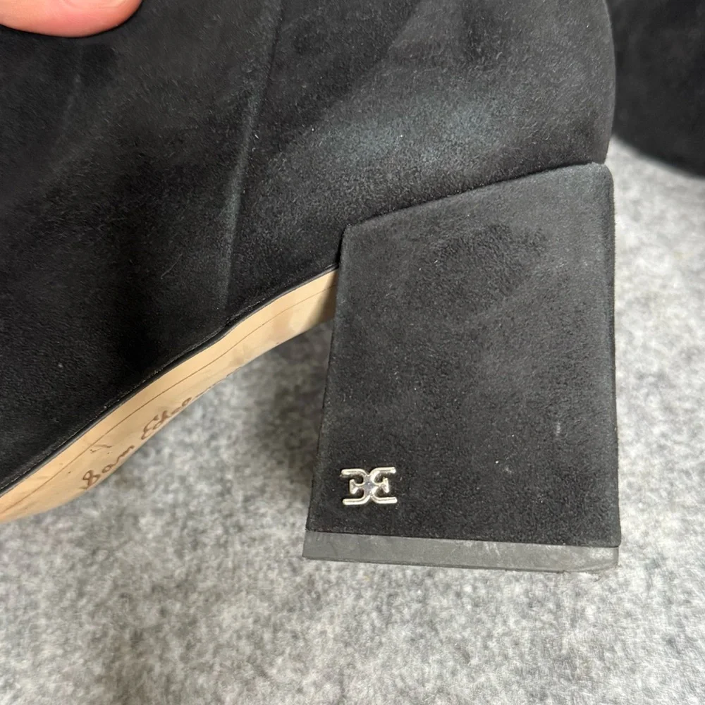 Sam Edelman‎ Black Suede Daruby Bootie- Sz 7M